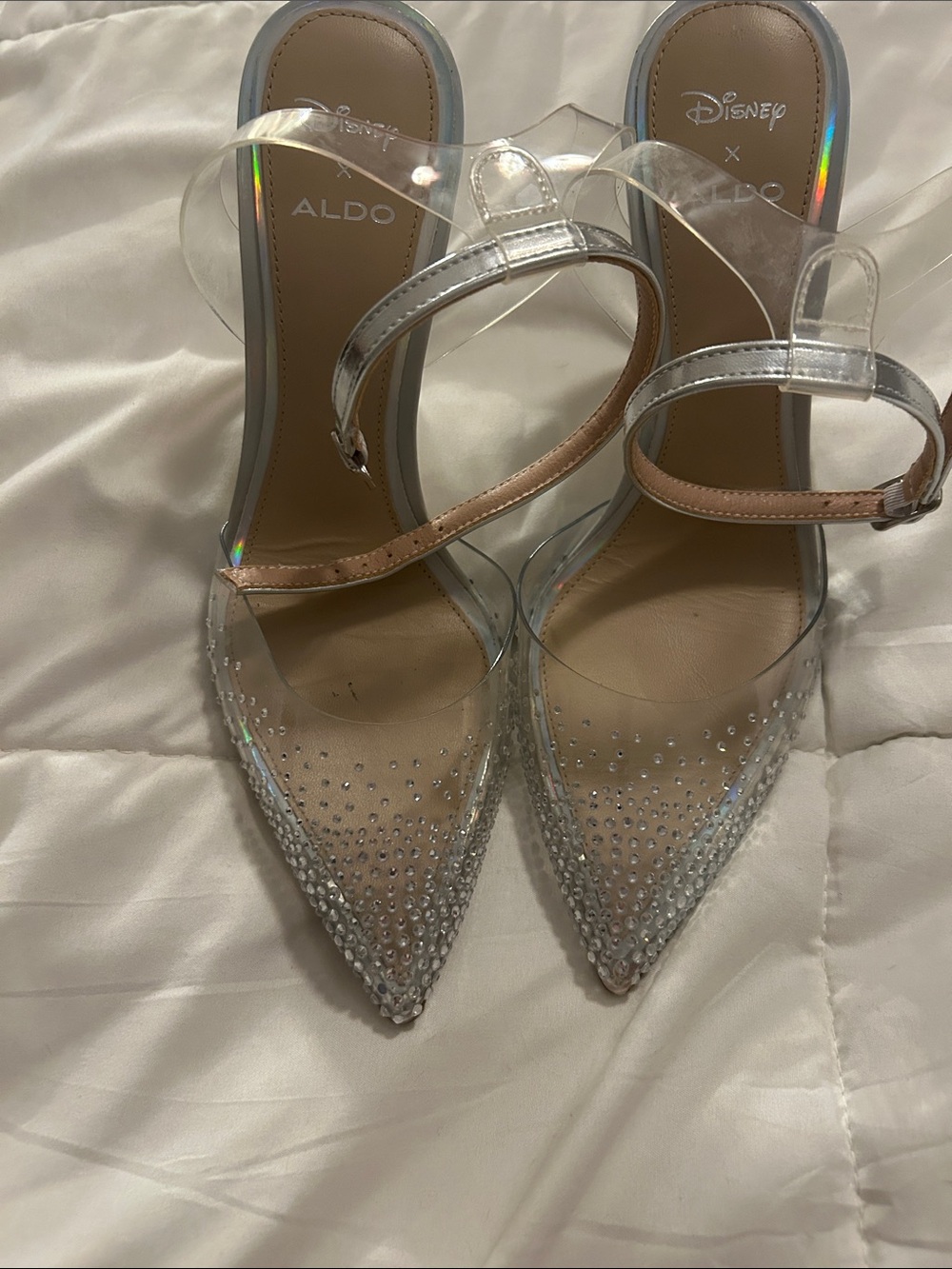 Cinderella glass slippers